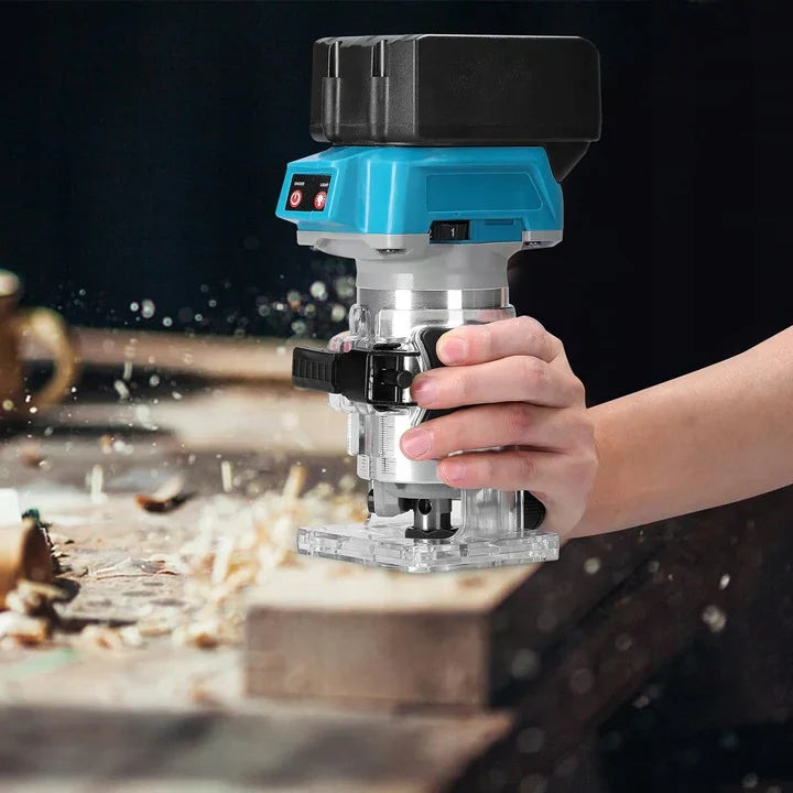 🔥 800W Wiederaufladbare Holzbearbeitungs-Graviermaschine mit 6 Geschwindigkeiten ⚒️ Leistungsstark und vibrationsfrei 30.000 Umdrehungen pro Minute