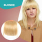 Seamless 3D Clip-In Bangs Hair Extensions