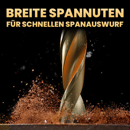 Hochfester Exzenterbohrer-Satz mit 4 Schneiden