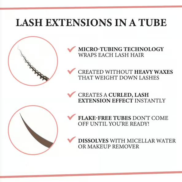 Neue verlängernde und schwungvolle Wimperntusche