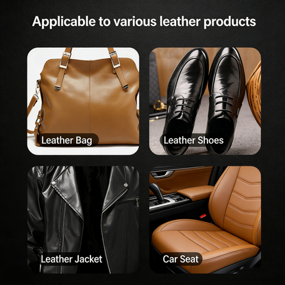 ✨ Mehrzweck-Lederöl-Pflegebürste – Repariert Lederkratzer einfach 🧼