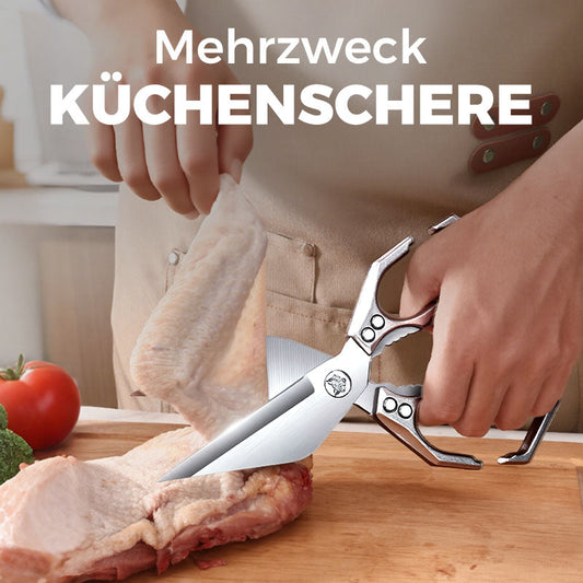 🔥Hot Sale 50% Rabatt🔥Multifunktionale Hochleistungs-Küchenschere💪✂️
