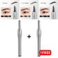 💖Buy 1 Get 1 Free💖2024 Upgraded Natural Waterproof Eyebrow Pen with Microfine Tip（super）