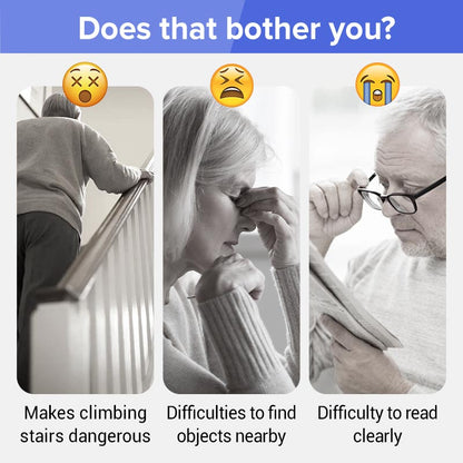 Neue Lesebrille mit Saphirglas und hohem Blaulichtschutz für den doppelten Gebrauch