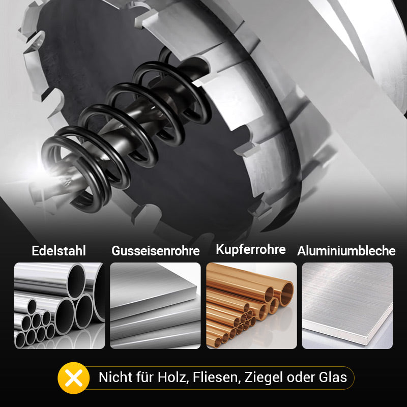 Hartmetall-Lochfräser für Metall
