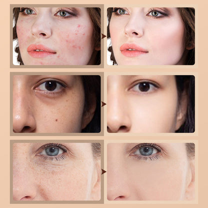 Farbwechselnde Foundation für reife Haut