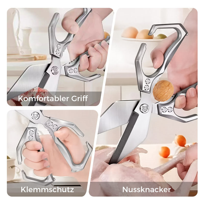 🔥Hot Sale 50% Rabatt🔥Multifunktionale Hochleistungs-Küchenschere💪✂️