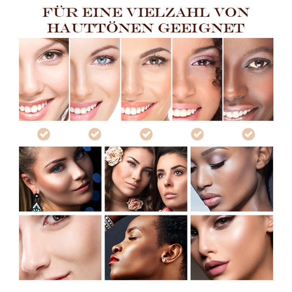 Farbwechselnde Foundation für reife Haut