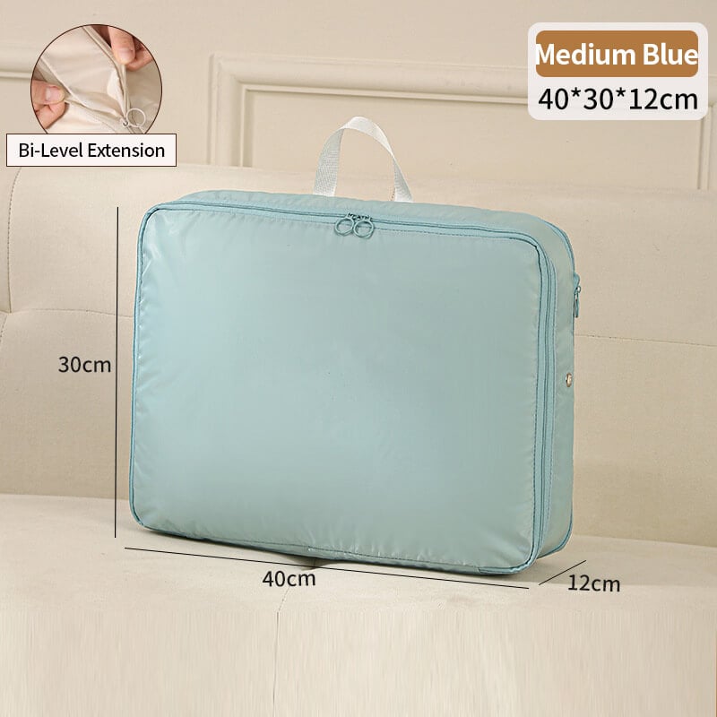 Super platzsparende, selbstkomprimierende Aufbewahrungstasche