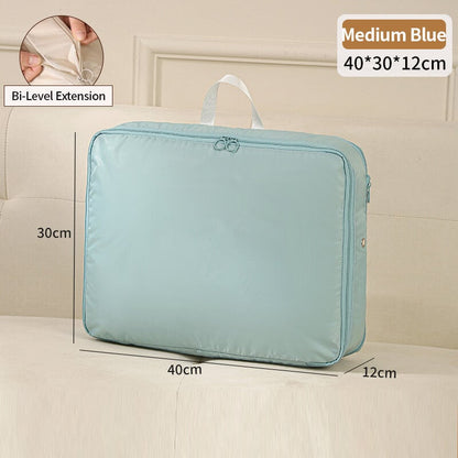 Super platzsparende, selbstkomprimierende Aufbewahrungstasche