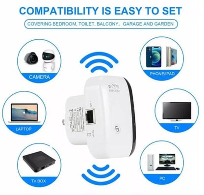 📶 50% RABATT! 🔥 WLAN-Signalverstärker – Große Reichweite & durch Wände – Verbesserter Empfang, einfache Einrichtung & ideal für Zuhause und Büro 🏠