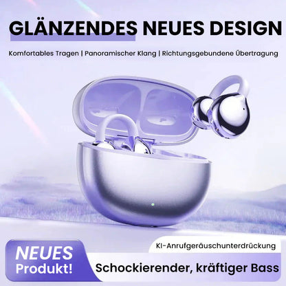 Bluetooth-Kopfhörer mit Ohrclip