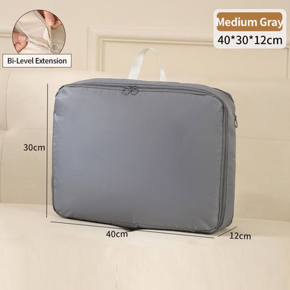 Super platzsparende, selbstkomprimierende Aufbewahrungstasche