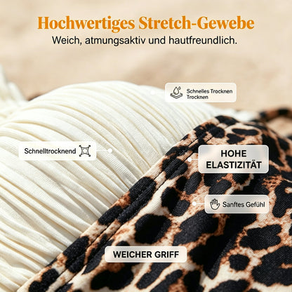 🐆50% RABATT!👙Damen Leoparden-Bikini-Set – Mutig, bequem & figurschmeichelnd – Perfekt für Strand, Pool & Urlaub🌊