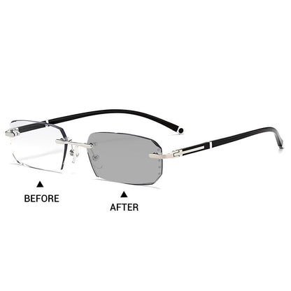 Neue Lesebrille mit Saphirglas und hohem Blaulichtschutz für den doppelten Gebrauch