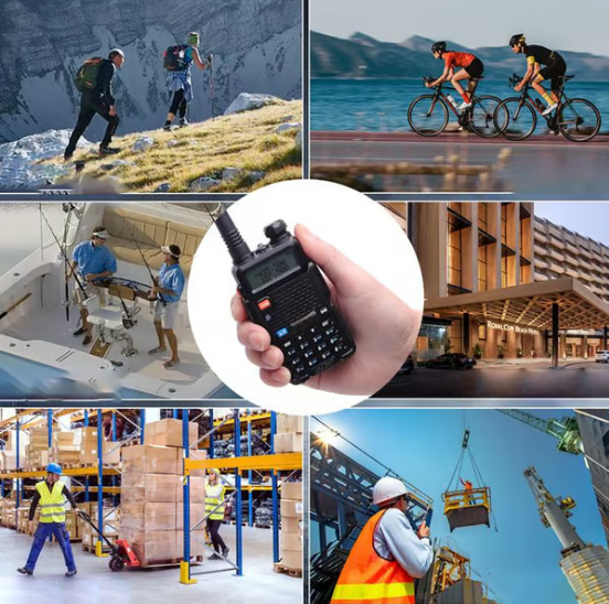 UV-5R Amateurfunkgerät mit großer Reichweite UV5R Funkgerät mit Dualband