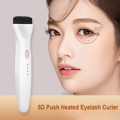 🔥Hot Sale 30% OFF🔥2024 New 5D Push Heated Eyelash Curler