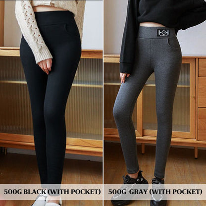 ❄️ Winterschlussverkauf 🔥 Modische, thermische Slim-Fit-Hose aus Kaschmir für Damen