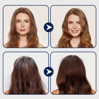 Pflanzliche Haarfärbecreme - Milde Formel Lang anhaltend