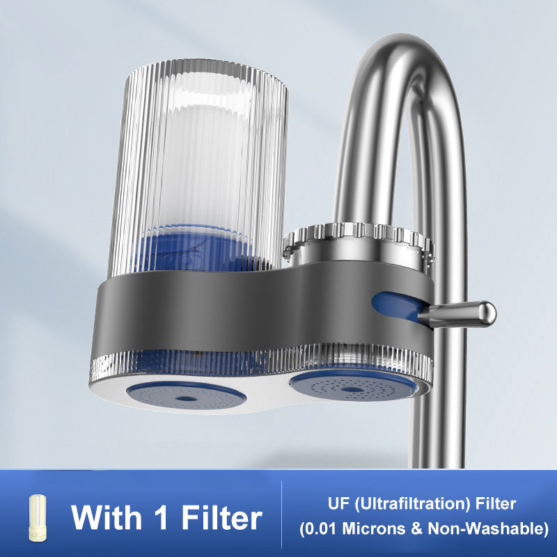 ⏳Begrenzte Zeit 50% Rabatt💧Faucet Water Purifier mit Adaptern