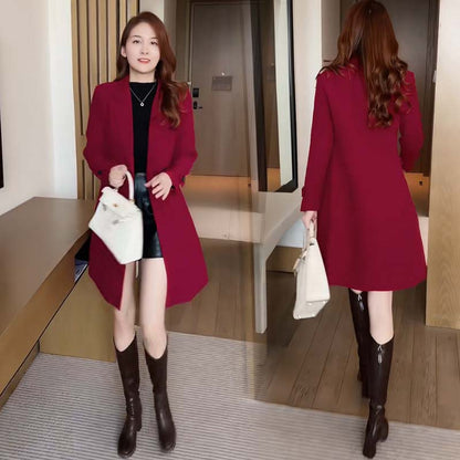 Women's Fashion Slim Trench Coat