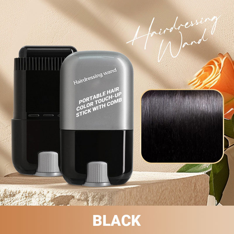 3 kaufen und 3 geschenkt bekommen-Tragbarer Haarfärbestift mit Kamm
