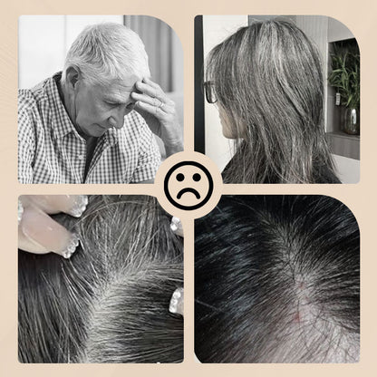 3 kaufen und 3 geschenkt bekommen-Tragbarer Haarfärbestift mit Kamm