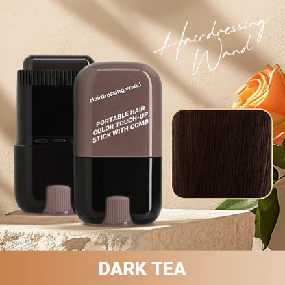 3 kaufen und 3 geschenkt bekommen-Tragbarer Haarfärbestift mit Kamm