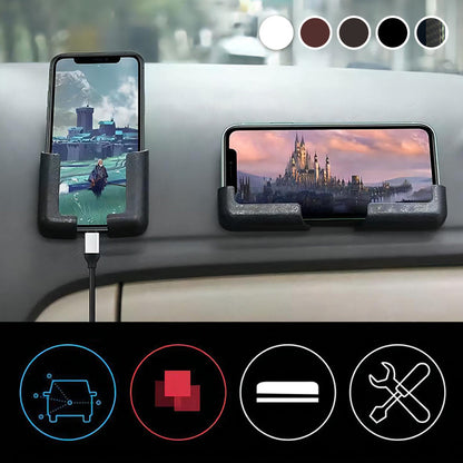 Multifunktionaler selbstklebender Handyhalter fürs Auto