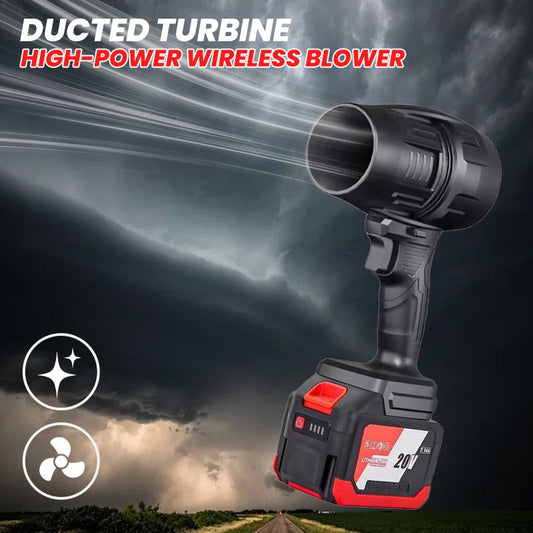 Drahtloses Hochleistungsgebläse mit Ducted Turbine