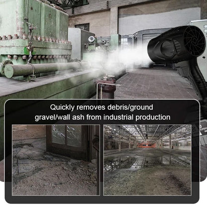 Drahtloses Hochleistungsgebläse mit Ducted Turbine