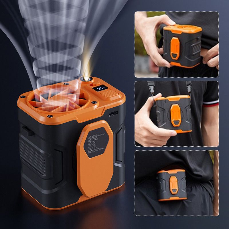 🌞Must-haves für den Sommer 2025❄️Tragbarer, super kühlender Ventilator an der Taille