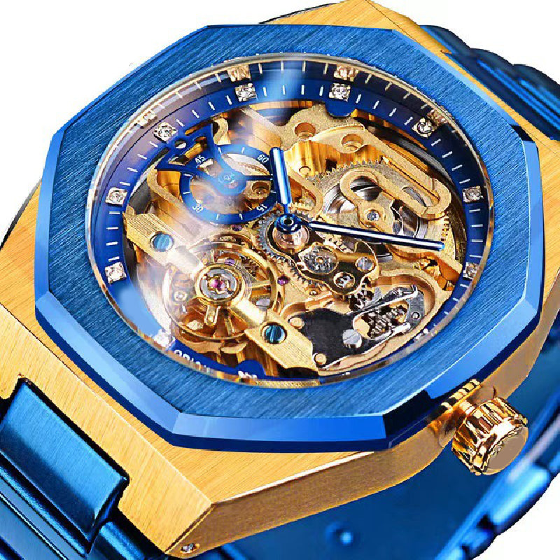 ⏳Zeitlich begrenztes Special⌛ Mechanische Luxus-Skelettuhr für Herren