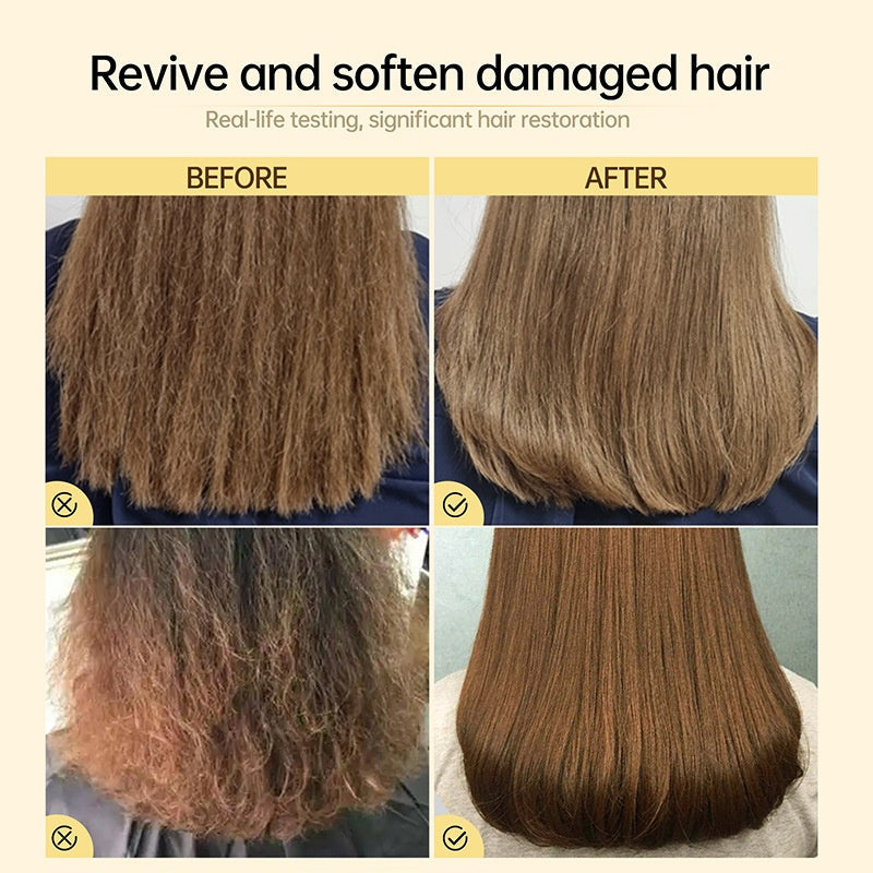 🔥8-Sekunden-Revitalisierende Haarmaske für trockenes und strapaziertes Haar