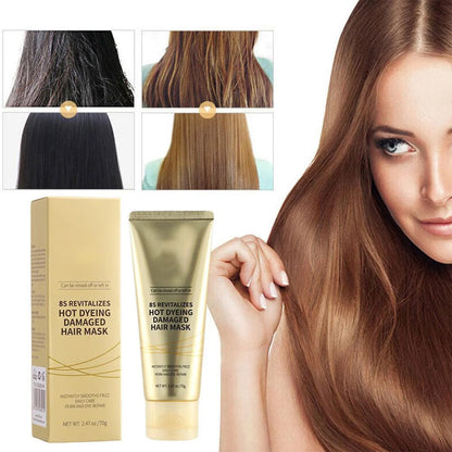 🔥8-Sekunden-Revitalisierende Haarmaske für trockenes und strapaziertes Haar