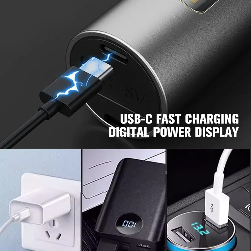 Ultrahelle, zoombare Taschenlampe