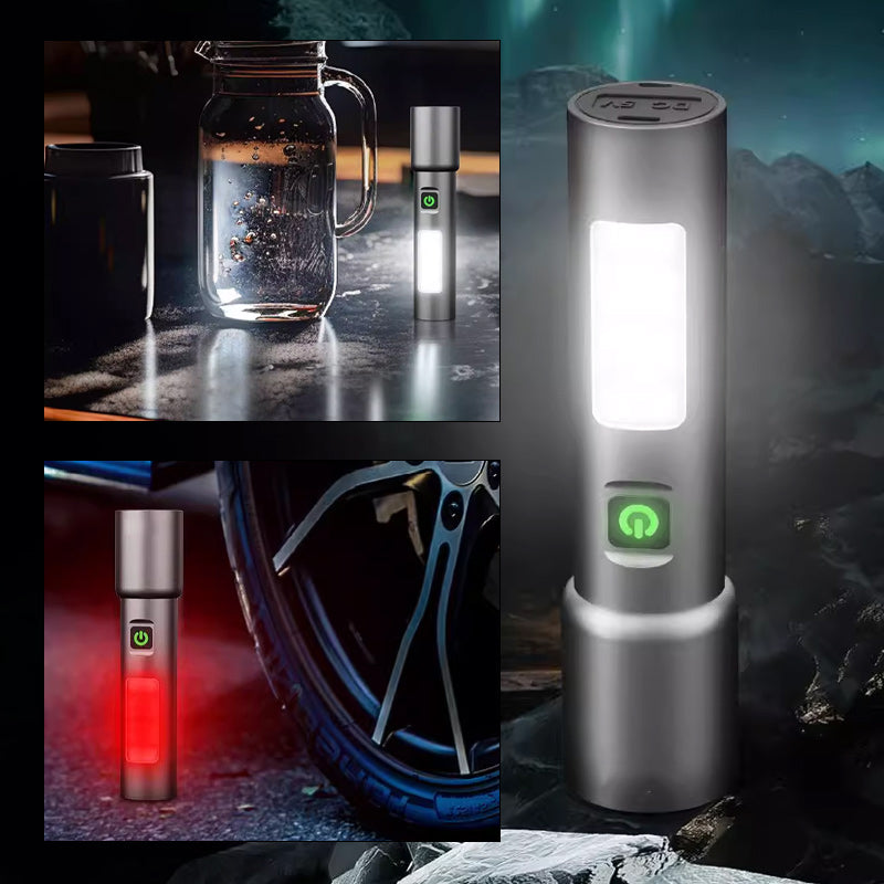 Ultrahelle, zoombare Taschenlampe