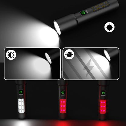Ultrahelle, zoombare Taschenlampe