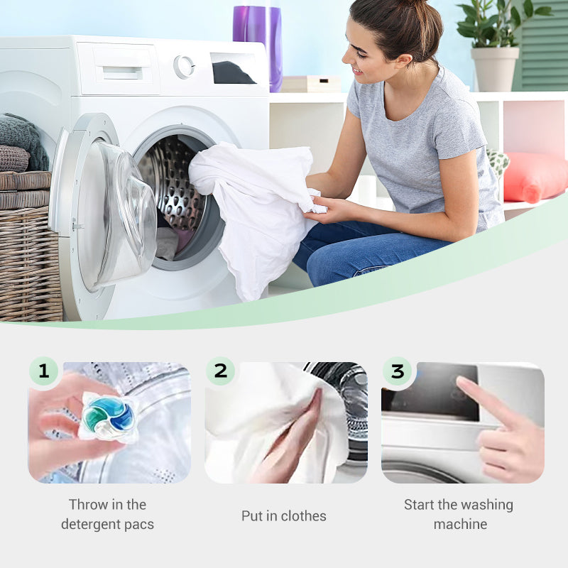 🔥Heißer Verkauf🔥5-in-1-Waschmittel Pacs - 40 Stück