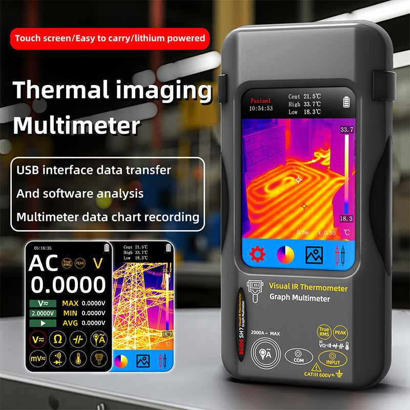 Infrarot-Thermografie-Touchscreen-Thermometer SH7 mit hoher Genauigkeit
