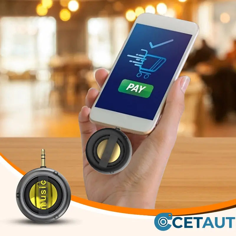 🎵 -50 % Promo 🔊 Tragbarer Handy-Lautsprecher – Plug & Play, Verstärkt Musik & Anrufe