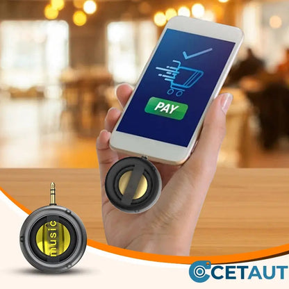 🎵 -50 % Promo 🔊 Tragbarer Handy-Lautsprecher – Plug & Play, Verstärkt Musik & Anrufe