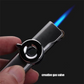 Compact Windproof Lighter with Adjustable Flame