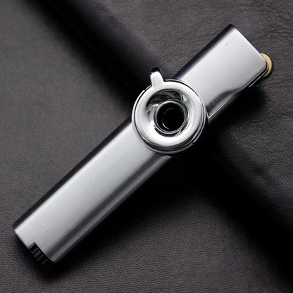 Compact Windproof Lighter with Adjustable Flame