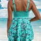 👙Badeanzug-Set: Badekleid & enganliegende Badeshorts
