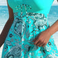 👙Badeanzug-Set: Badekleid & enganliegende Badeshorts