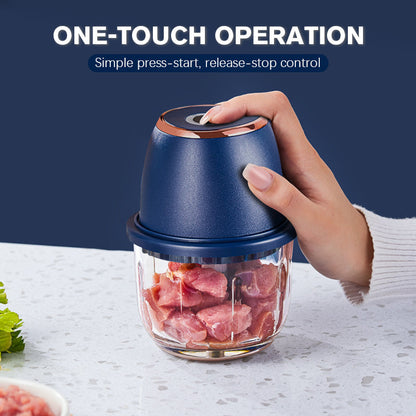 ⚡️🌿 Kraftvoller Großvolumen-Elektrohacker – Schnell, gründlich, vielseitig! Perfekt für gesunde Ernährung & nachhaltige Küche. 💪🥦