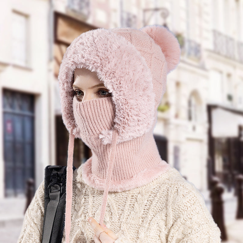 ❄️Winter-Bestseller🔥3-in-1-Winter-Sturmhaube für Damen