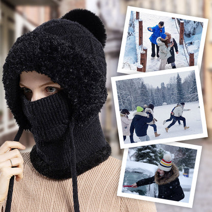 ❄️Winter-Bestseller🔥3-in-1-Winter-Sturmhaube für Damen