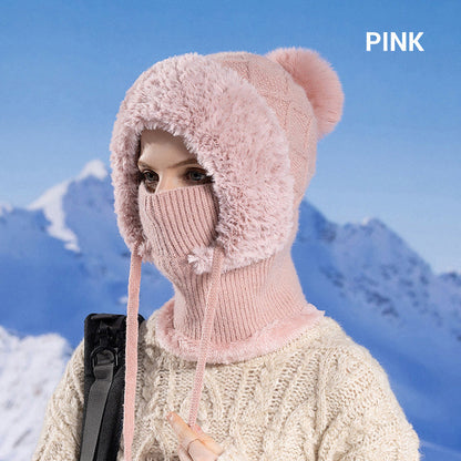 ❄️Winter-Bestseller🔥3-in-1-Winter-Sturmhaube für Damen